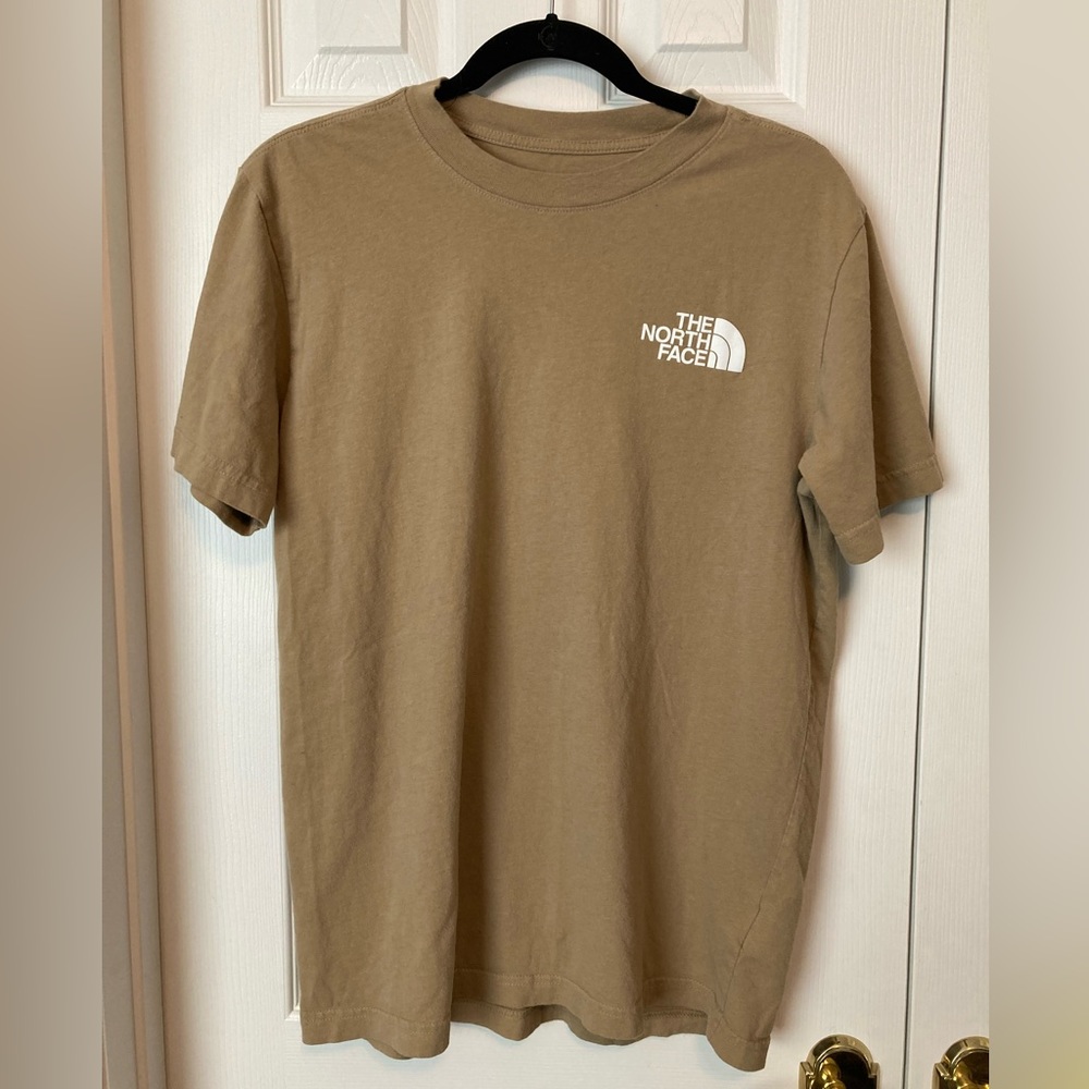 3/$15 North Face Tan T-Shirt